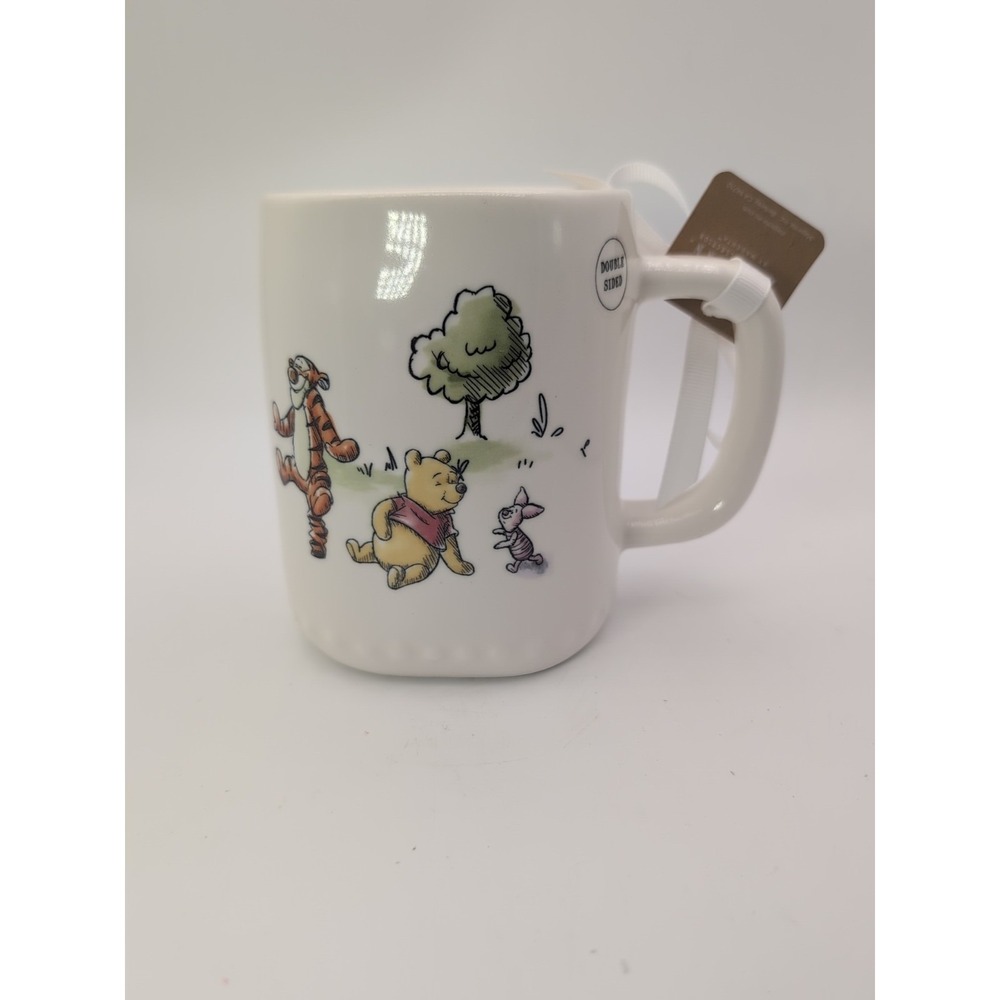 Rae Dunn x Winnie The Pooh Life Is Full Of Ups And Downs Mug Tigger Piglet NWT